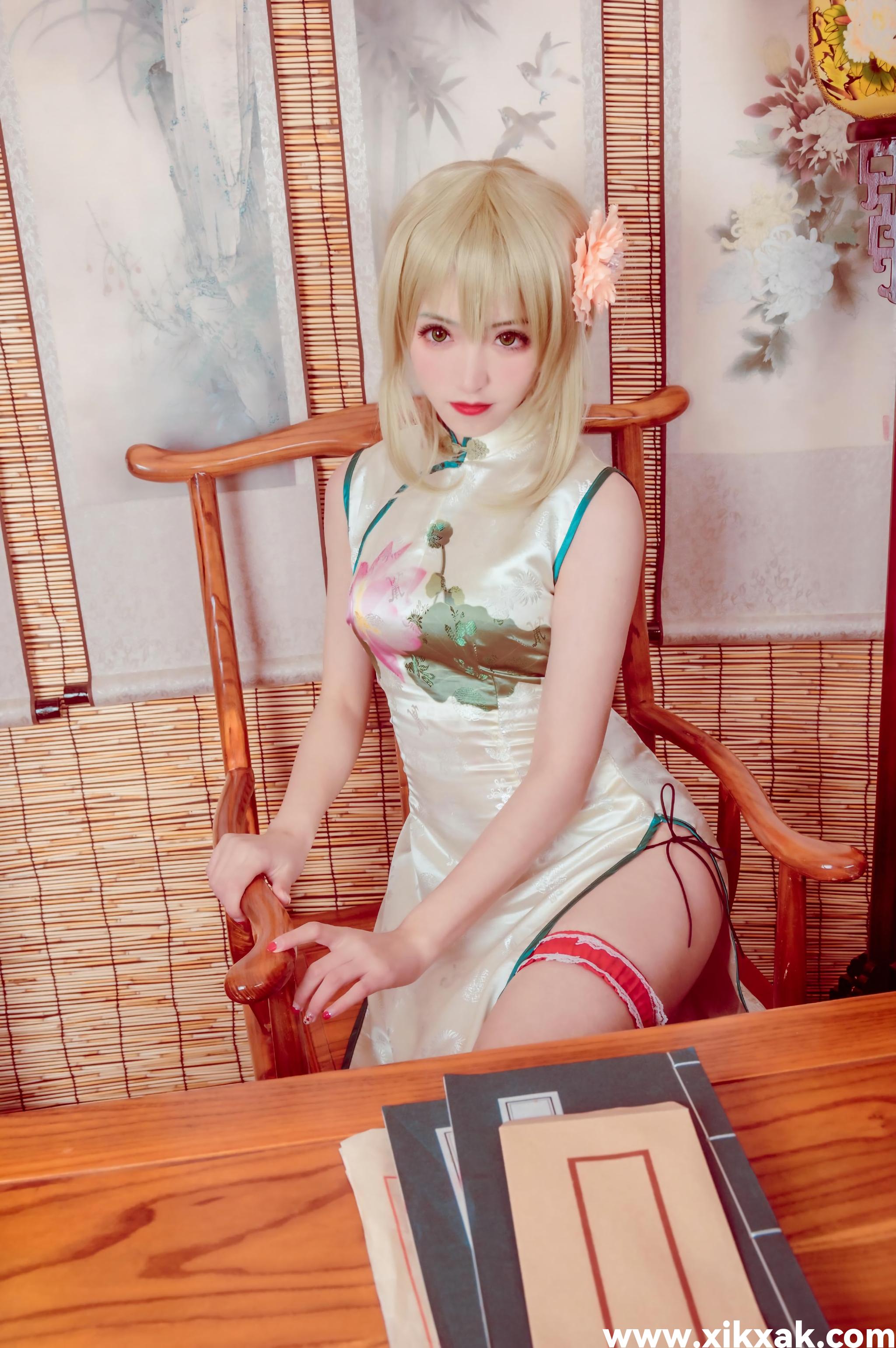 Kettoe – NO.04 V家-GUMI-旗袍 [8P]